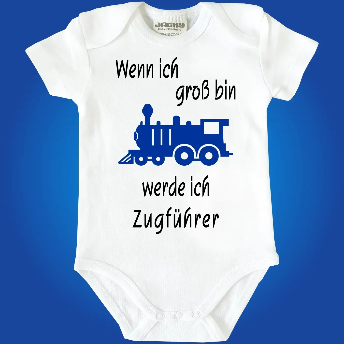 Babybody mit Berufswunsch LKW‑Fahrerin