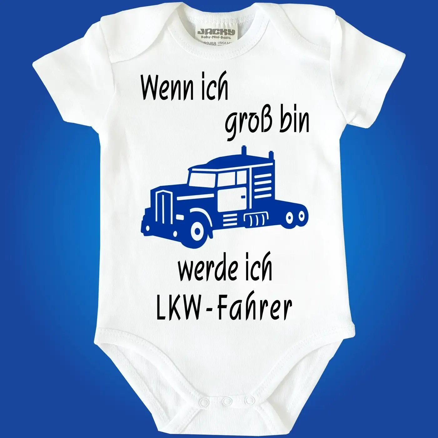 Baby-Body mit LKW Fahrer Trucker