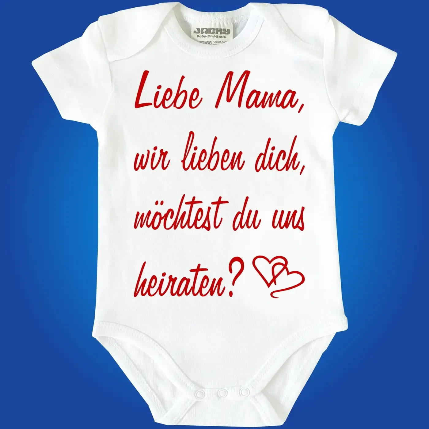 Baby Bodysuit with marriage proposal