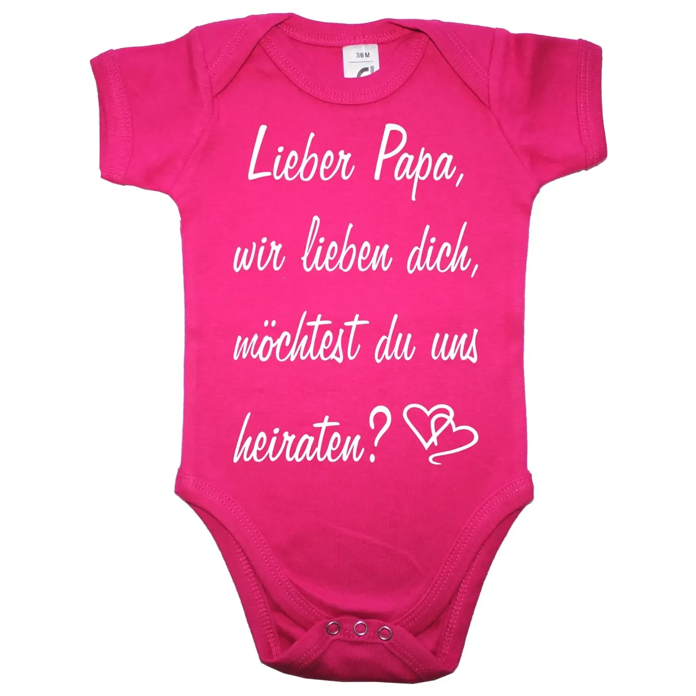 Baby-Body Hochzeitsantrag