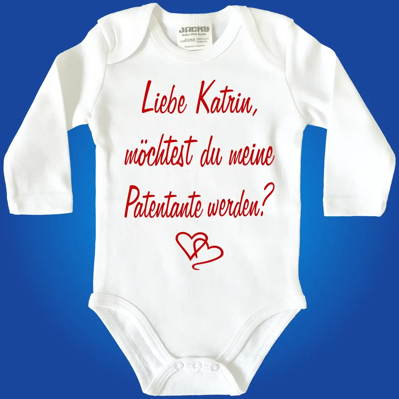 Babybody mit Spruch Patenonkel