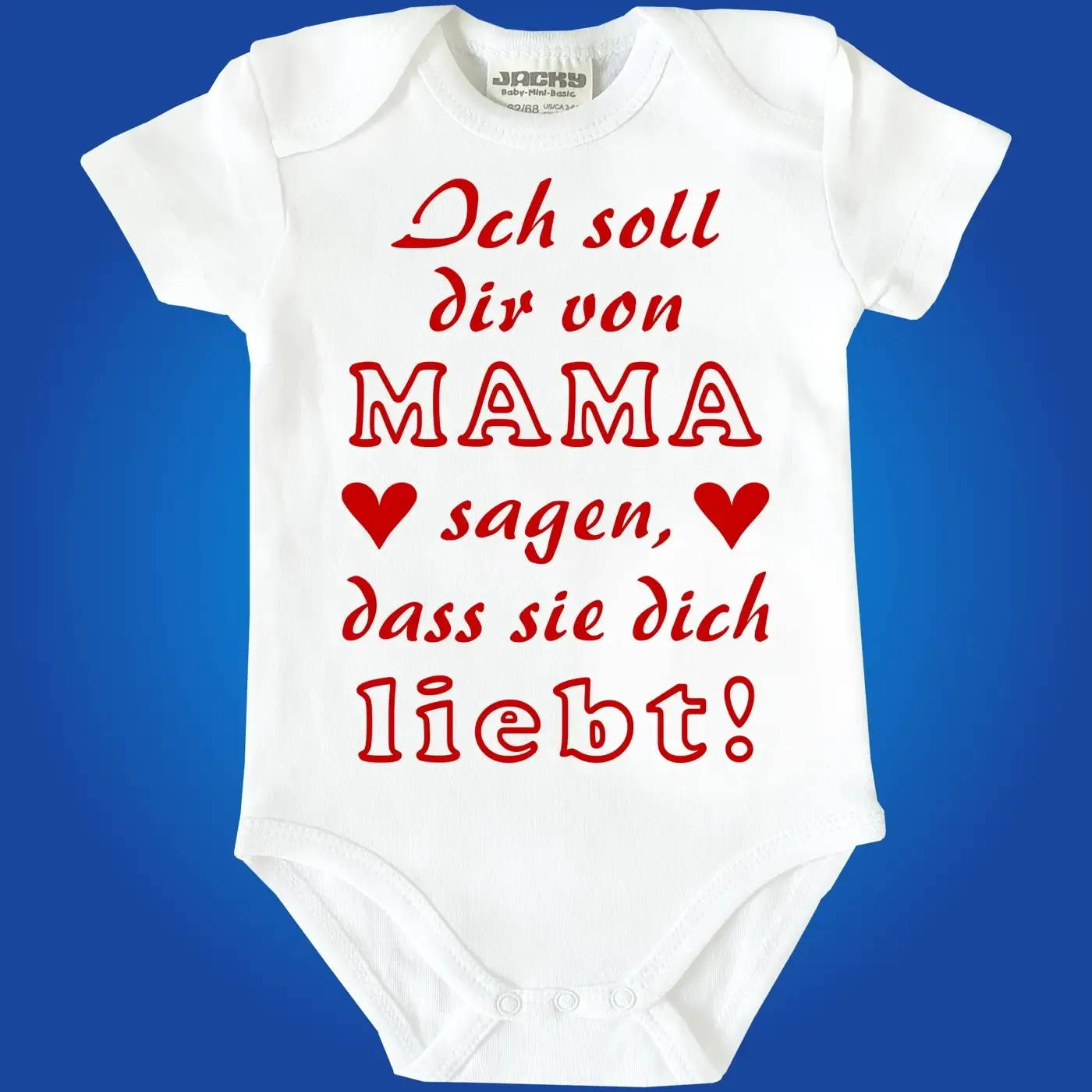 Baby-Body mit Liebesbekundung