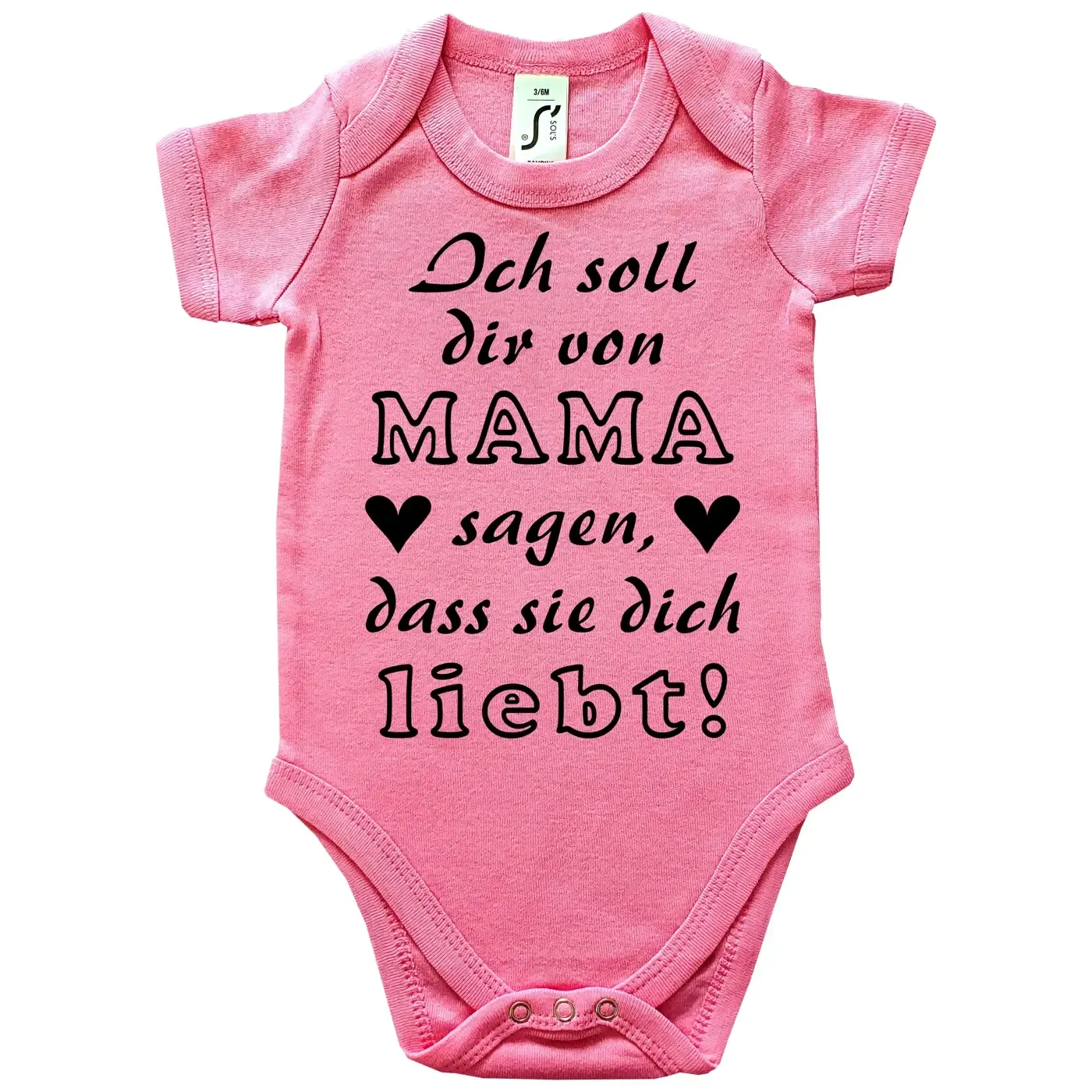 Baby Bodie mit Liebeserklärung