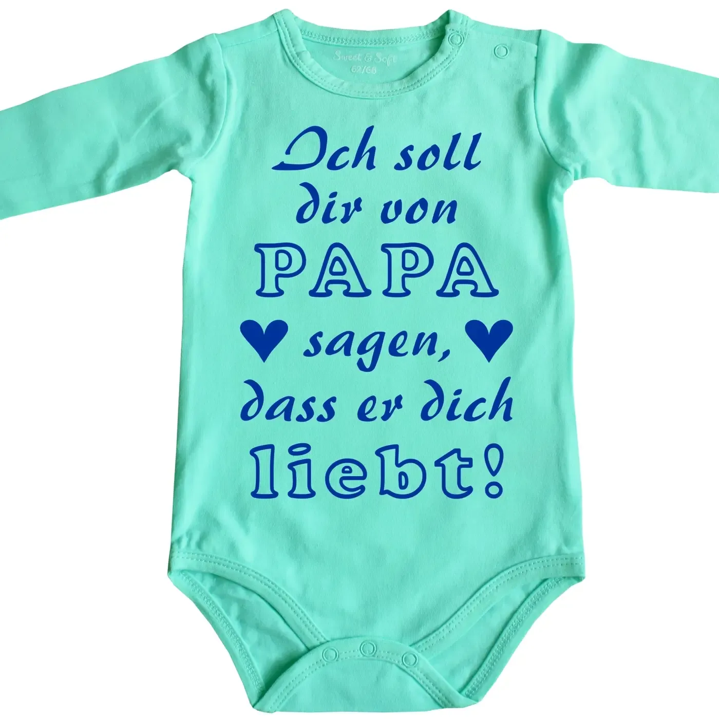 Baby-Body mit Spruch Mama liebt dich
