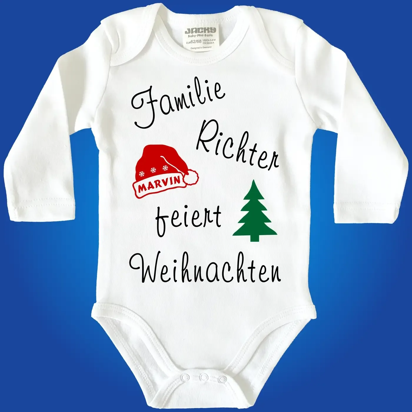Einteiler für Weihnachten zum Weihnachtsfest