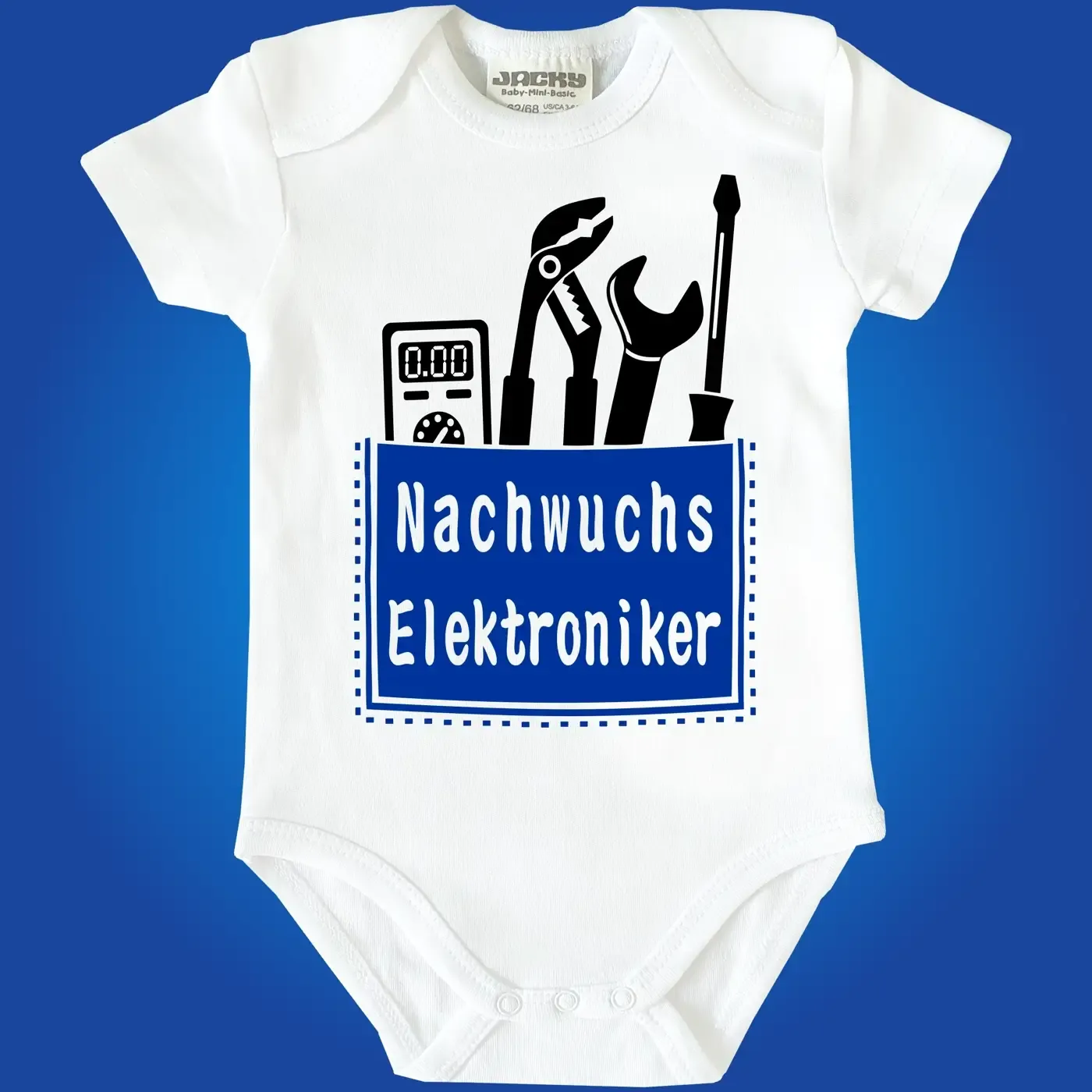 Baby-Body mit Aufdruck Elektroniker