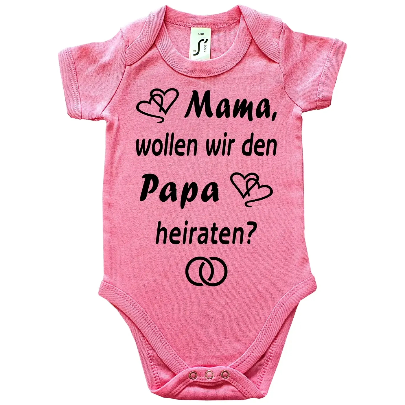 Baby-Body Heiratsantrag