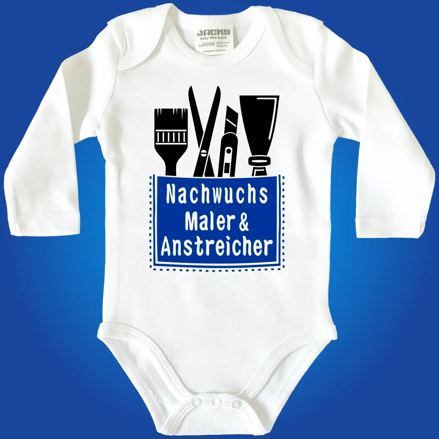 Baby-Body mit Druck Maler und Anstreicher