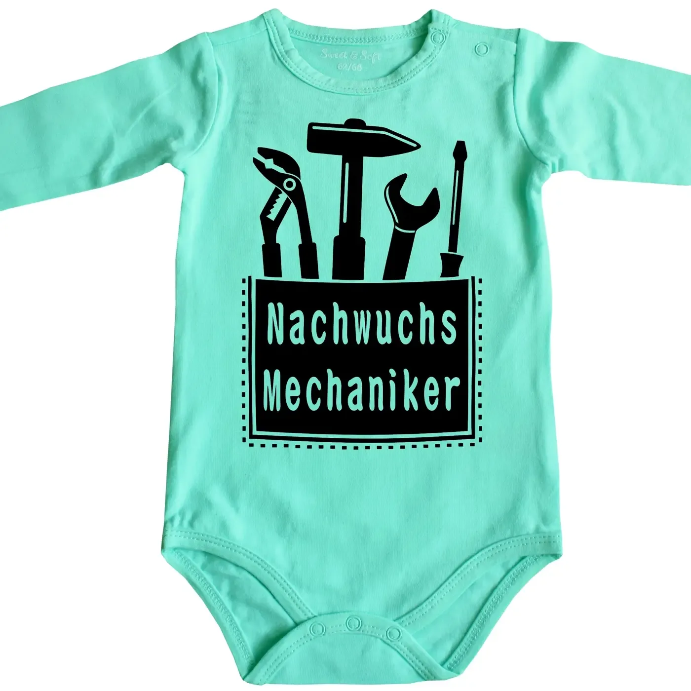 Babybody mit Aufdruck verschiedener Berufe