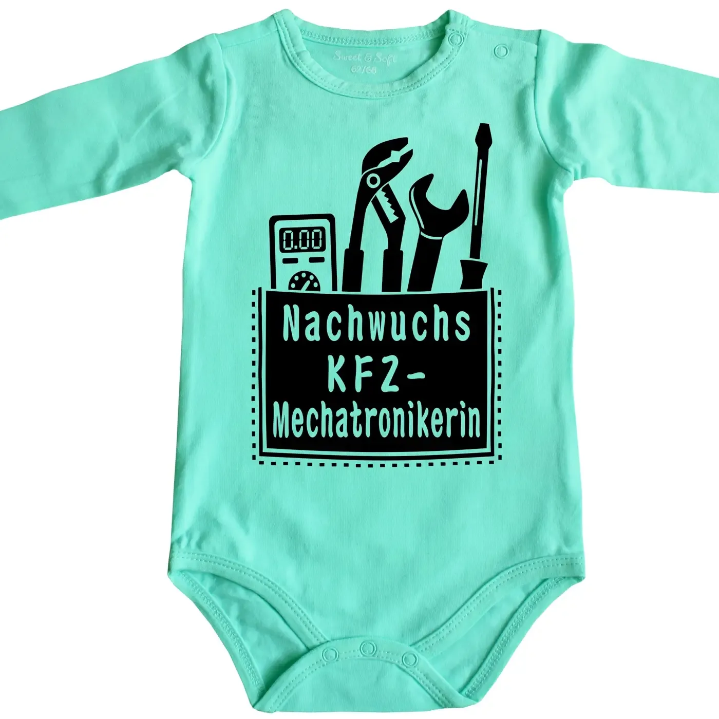Baby-Body mit Aufdruck Maler & Anstreicher