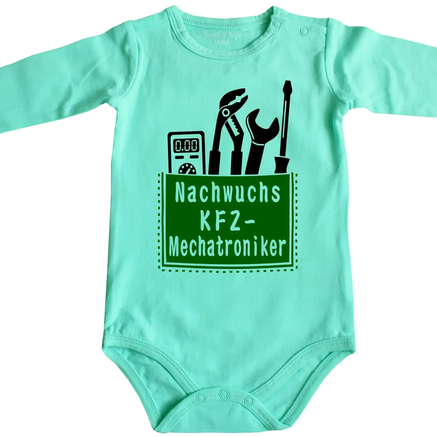 Baby-Body mit Aufdruck Mechatroniker