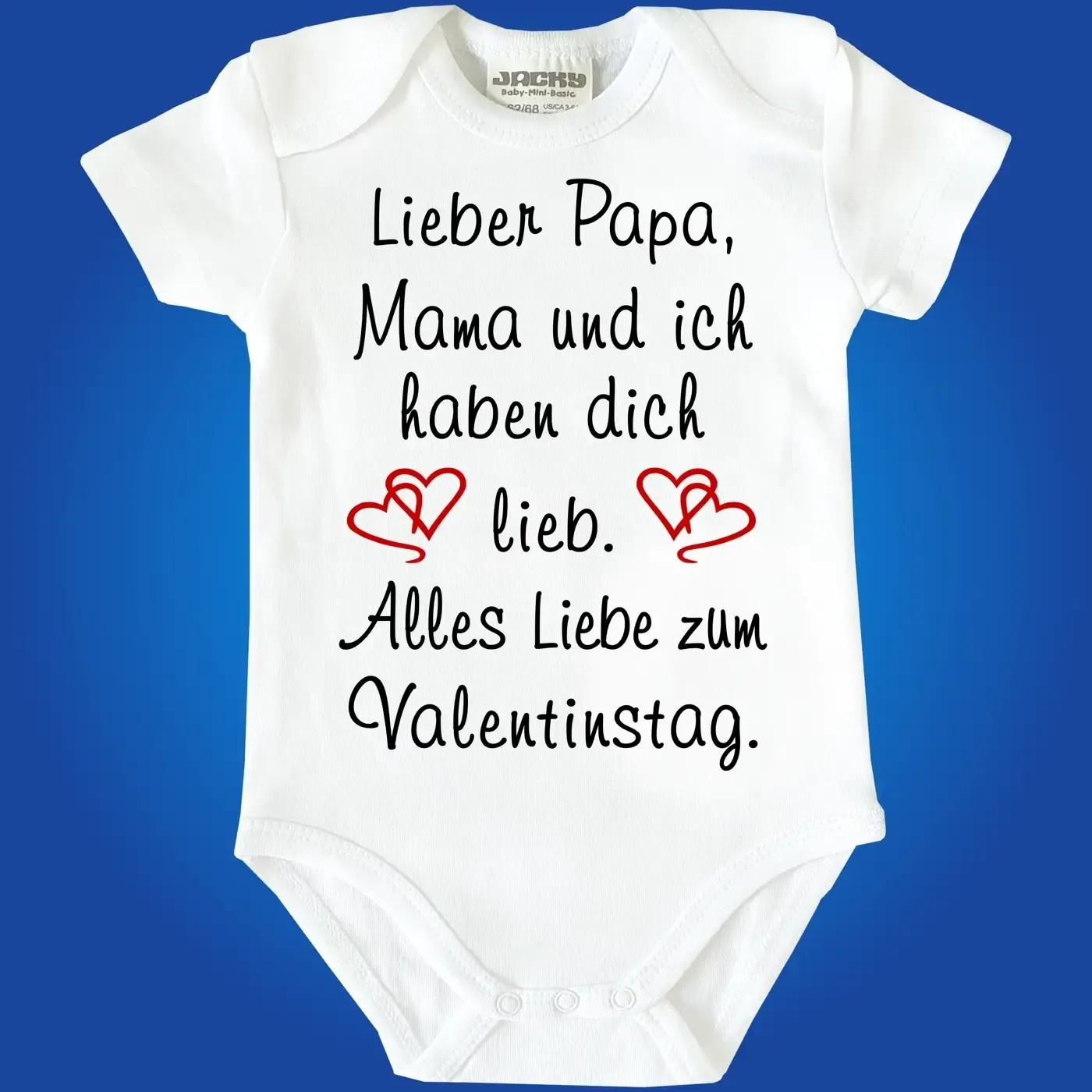 Babybody zum Valentinstag