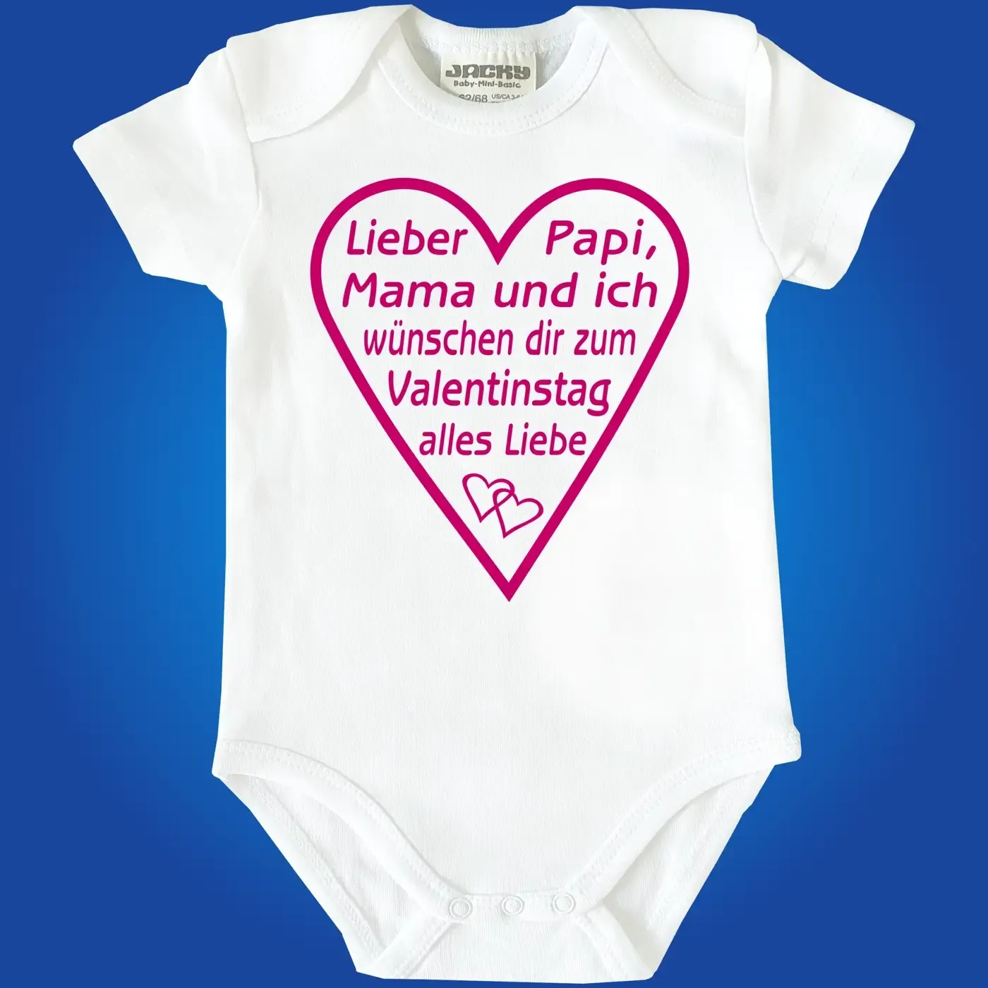 Baby-Body zum Valentinstag