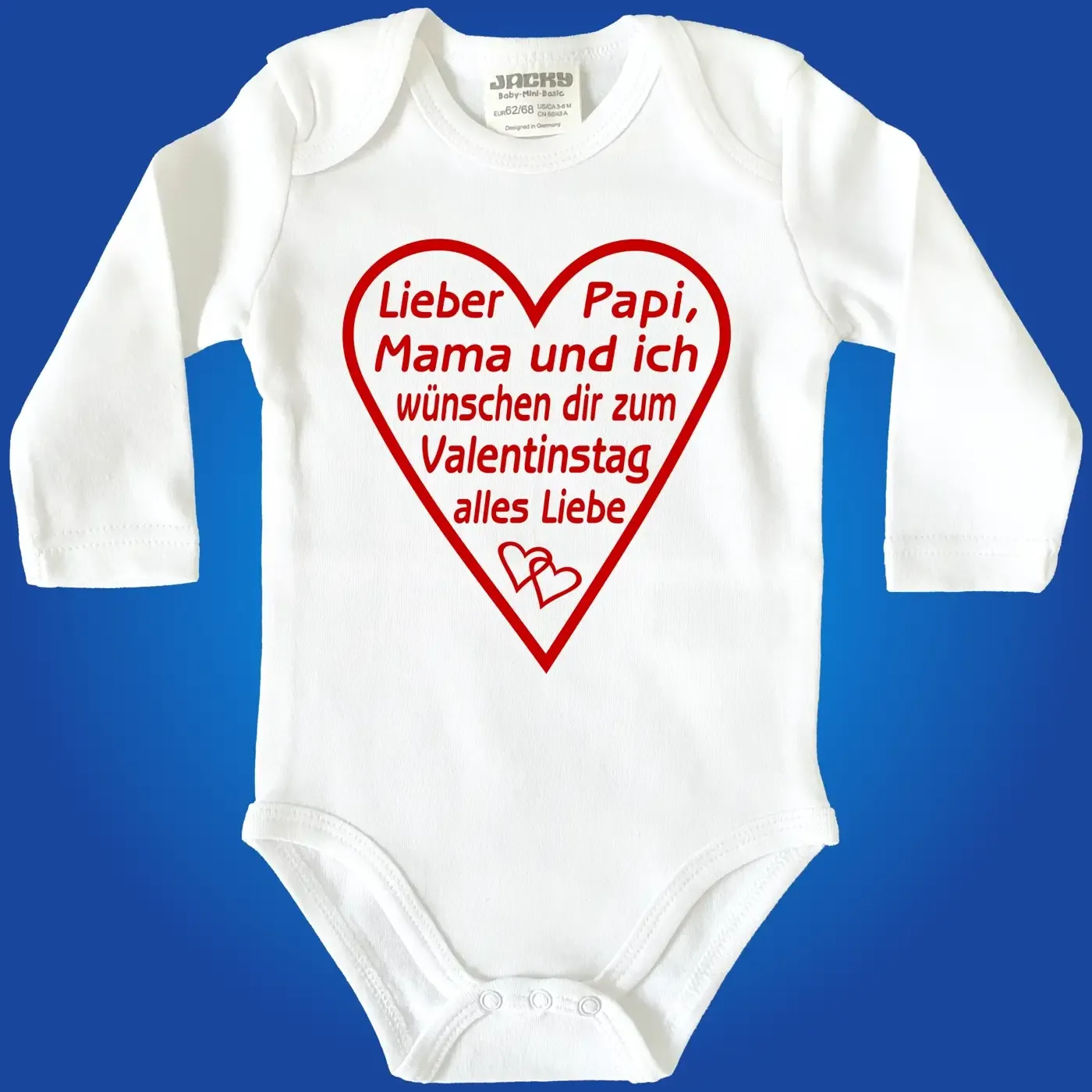 Baby-Body zum Valentinstag - Geschenk