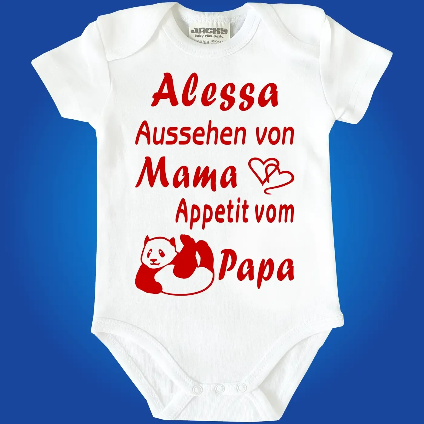 Baby-Body mit witzigem Spruch