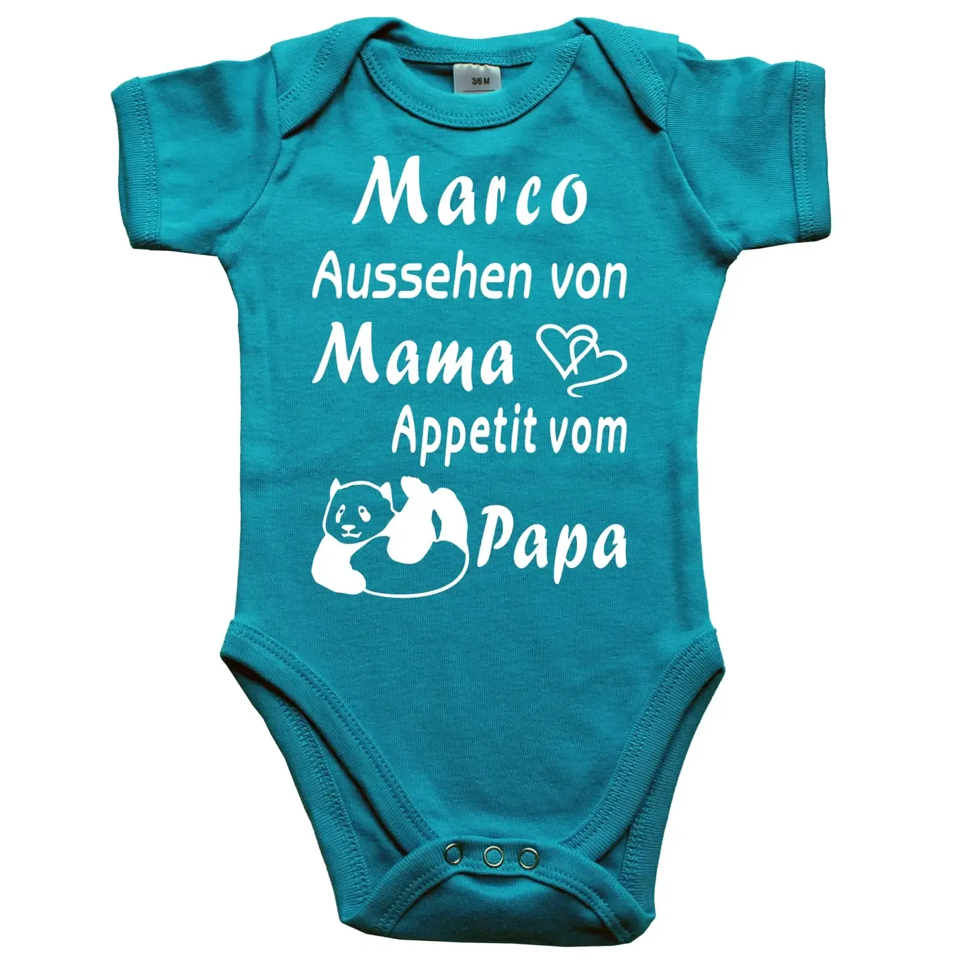 Baby-Body mit lustigem Spruch