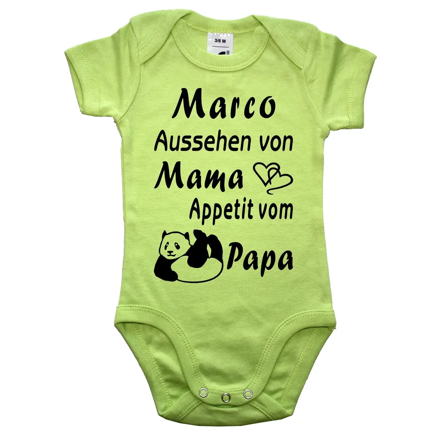 Baby-Body mit Druck Aussehen von Mama