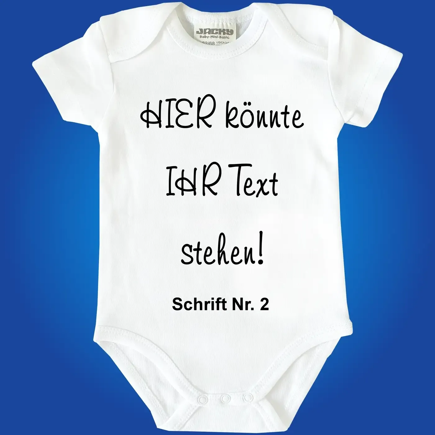Baby-Body mit freier Textwahl - Personalisiert