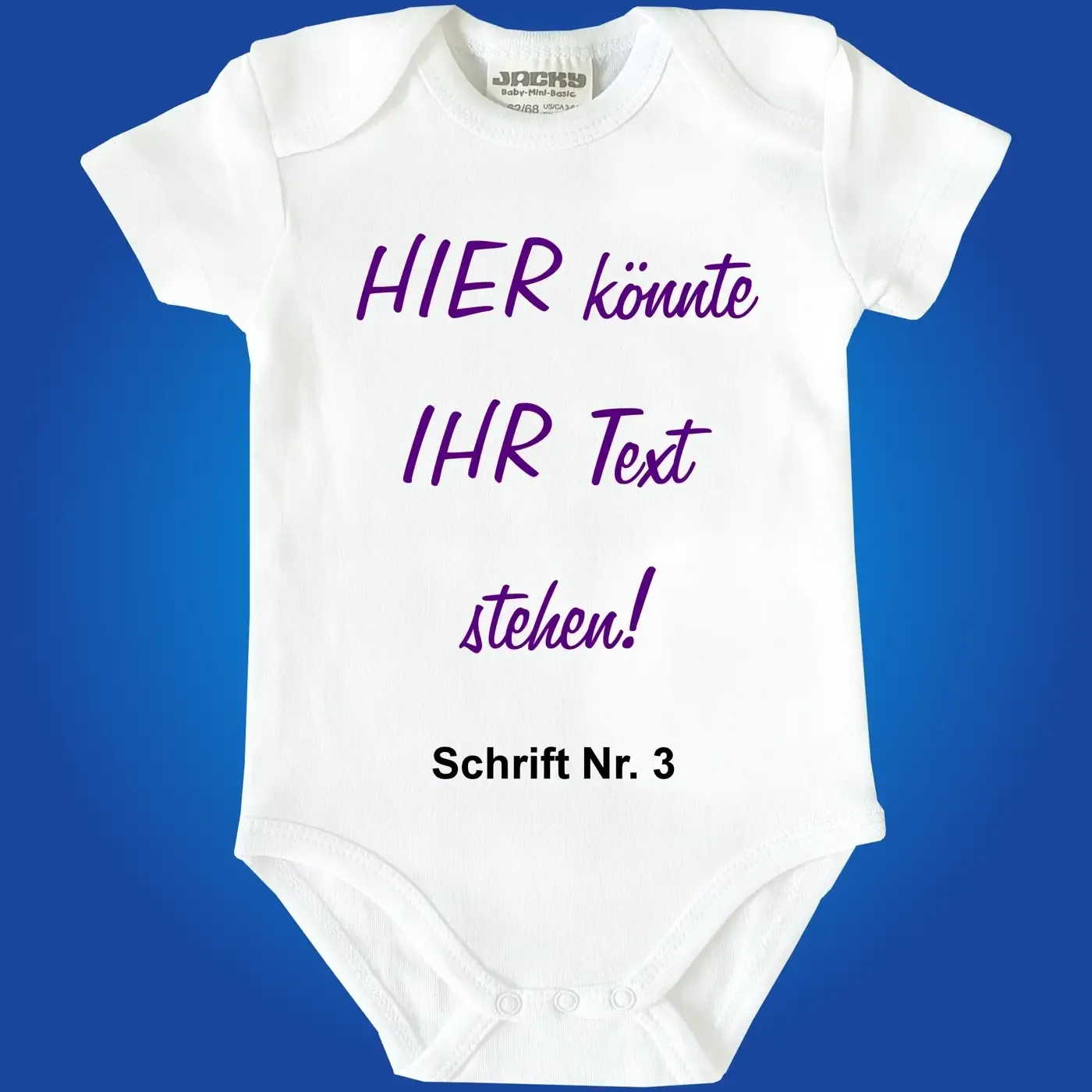 Baby-Body mit Wunschtext - Personalisiert
