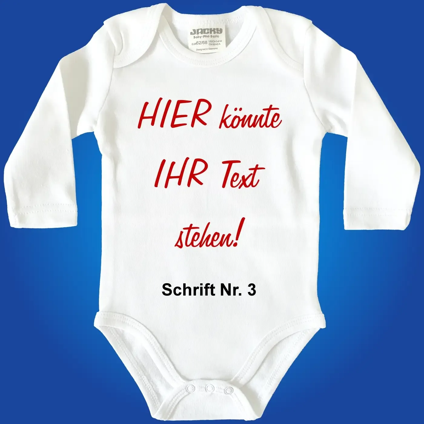 Baby-Body komplett Personalisiert