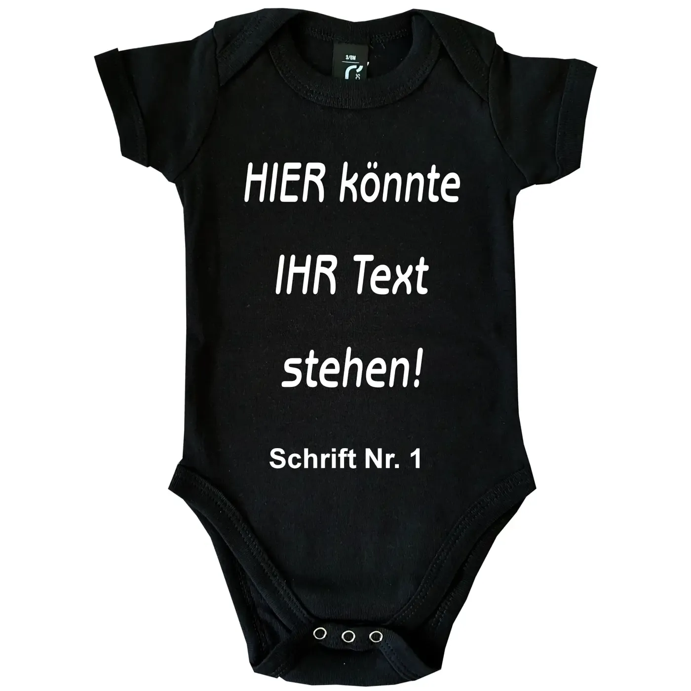 Baby-Body mit Wunschtext - Personalisiert