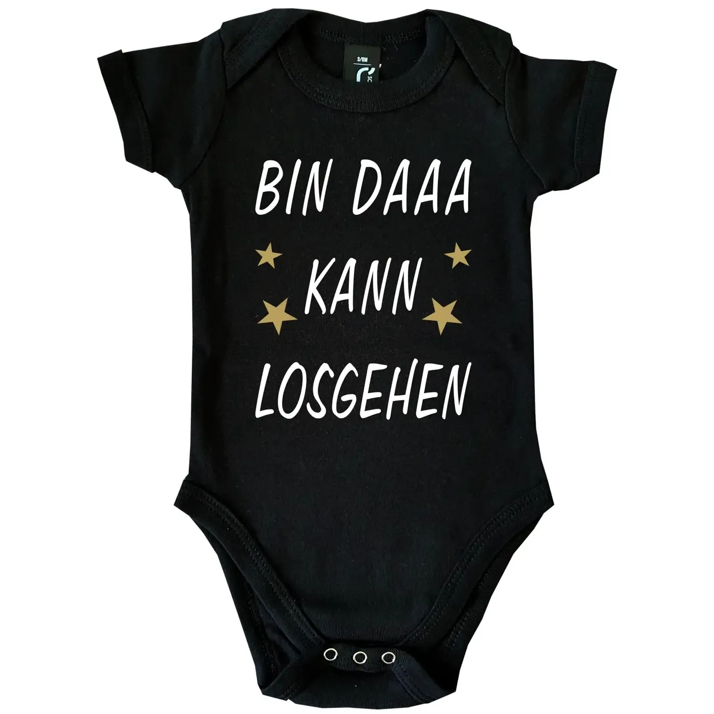 Baby-Body mit Druck zur Geburt
