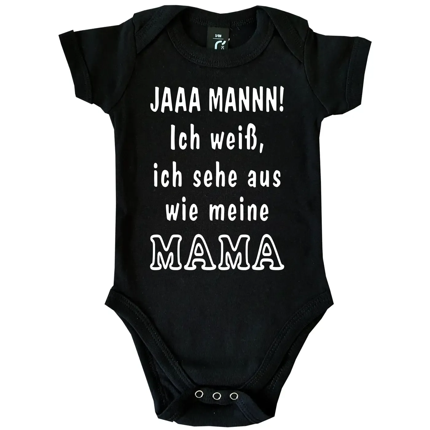 Baby-Body mit Aufdruck Mama