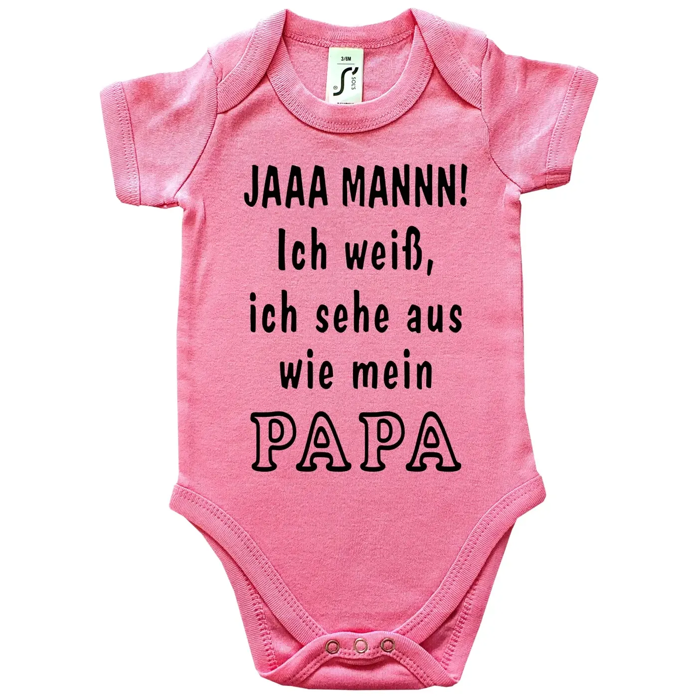 Baby-Body mit witzigem Druck