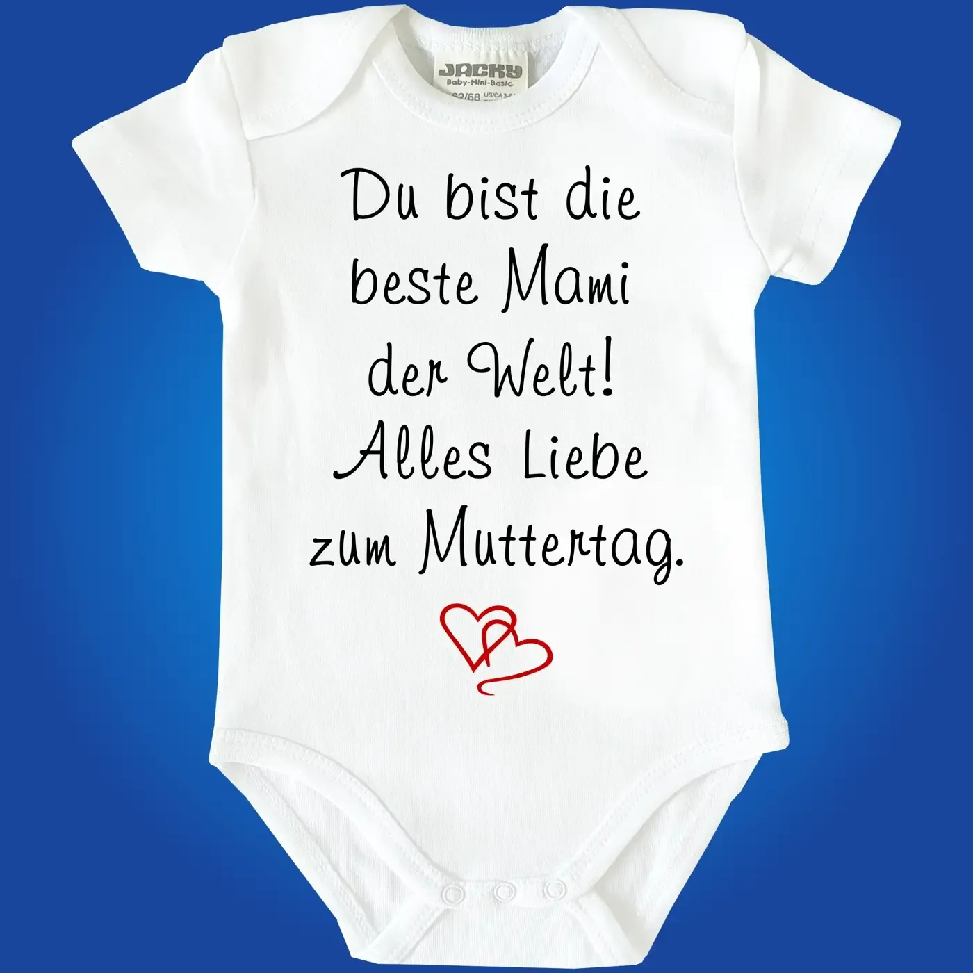Baby-Body mit Druck Muttertag