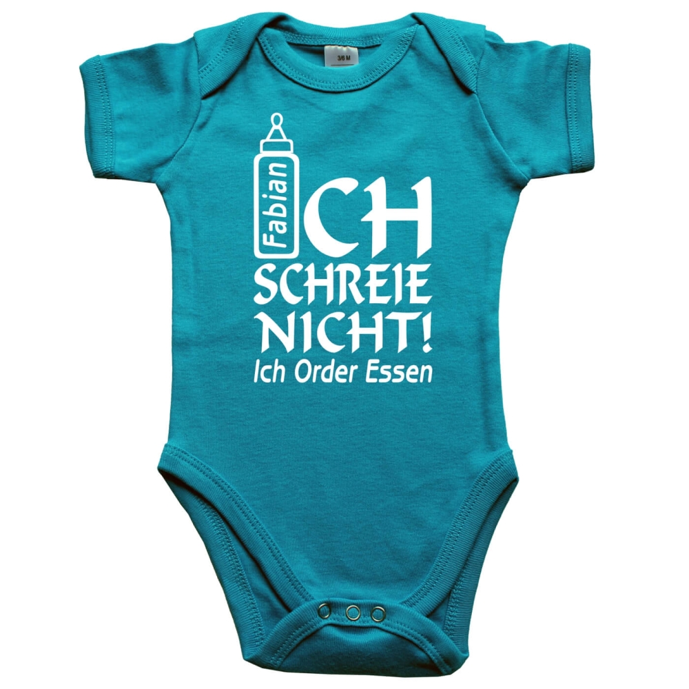 Baby-Body Ich order Essen