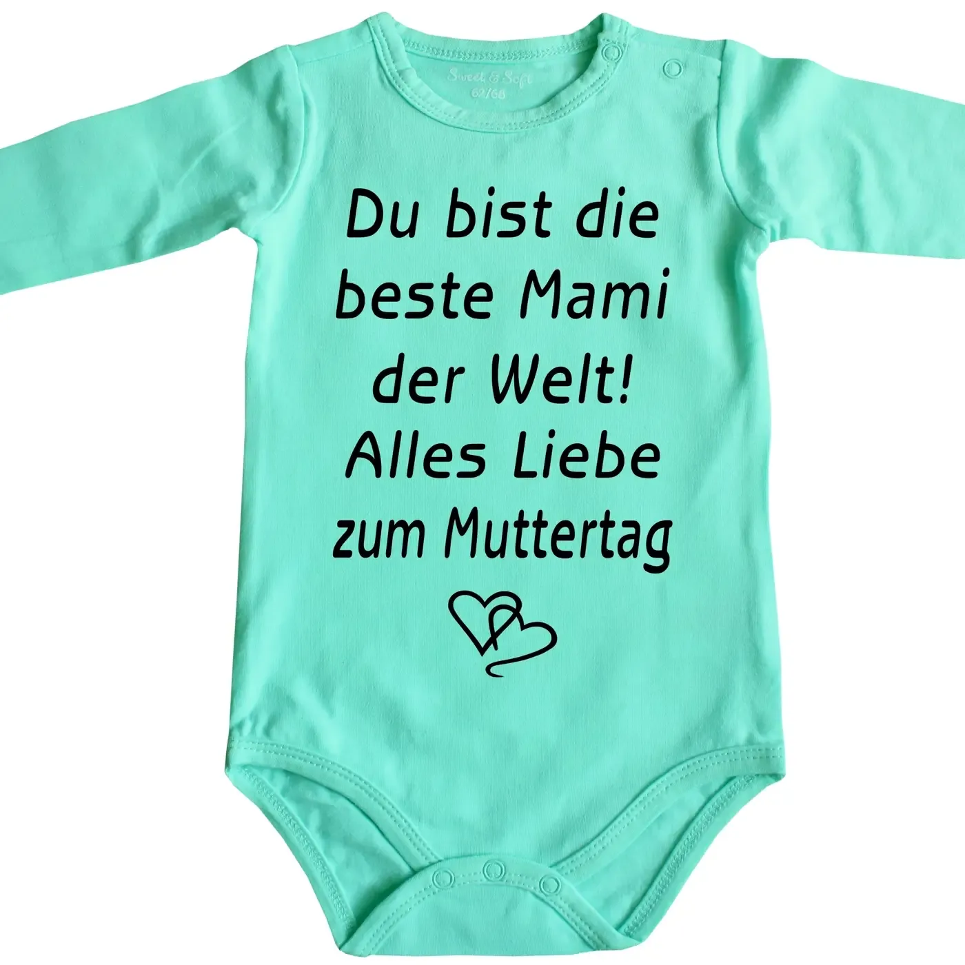 Baby-Body mit Aufdruck Muttertag