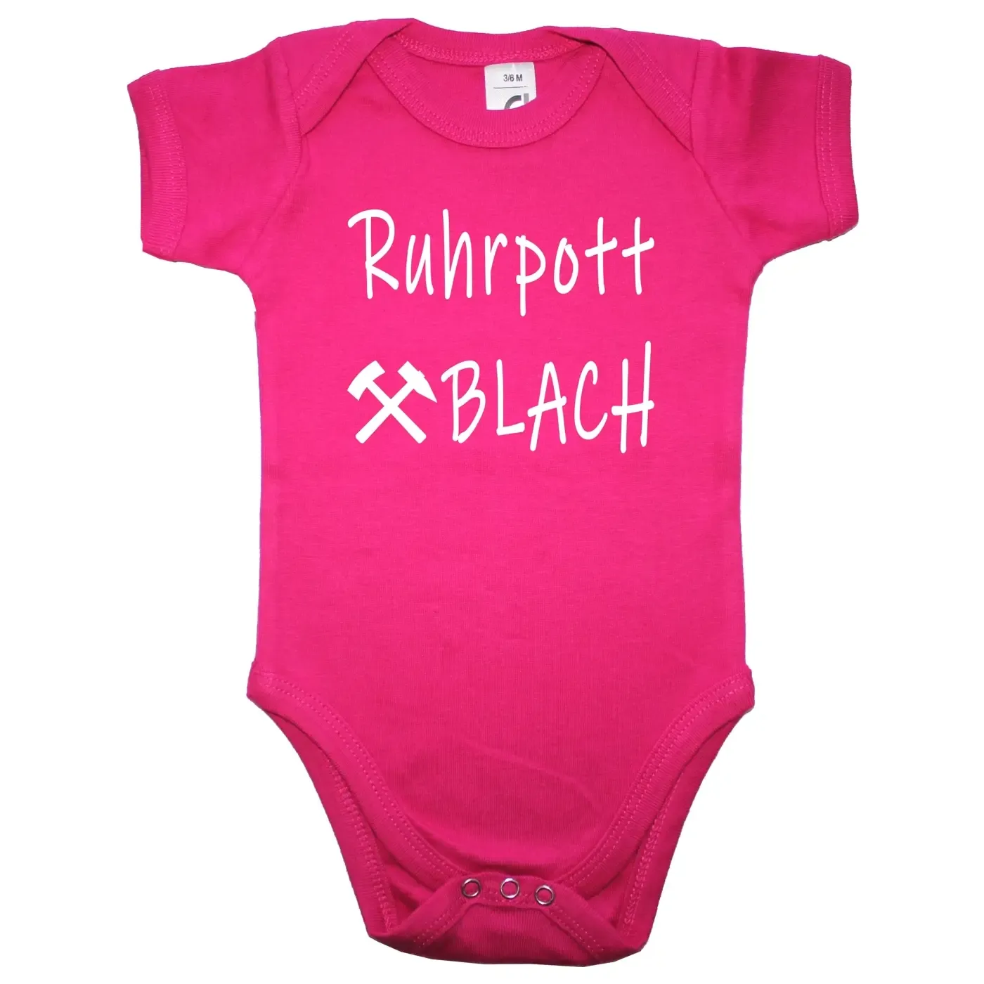 Baby-Body mit Druck Ruhrpottblach