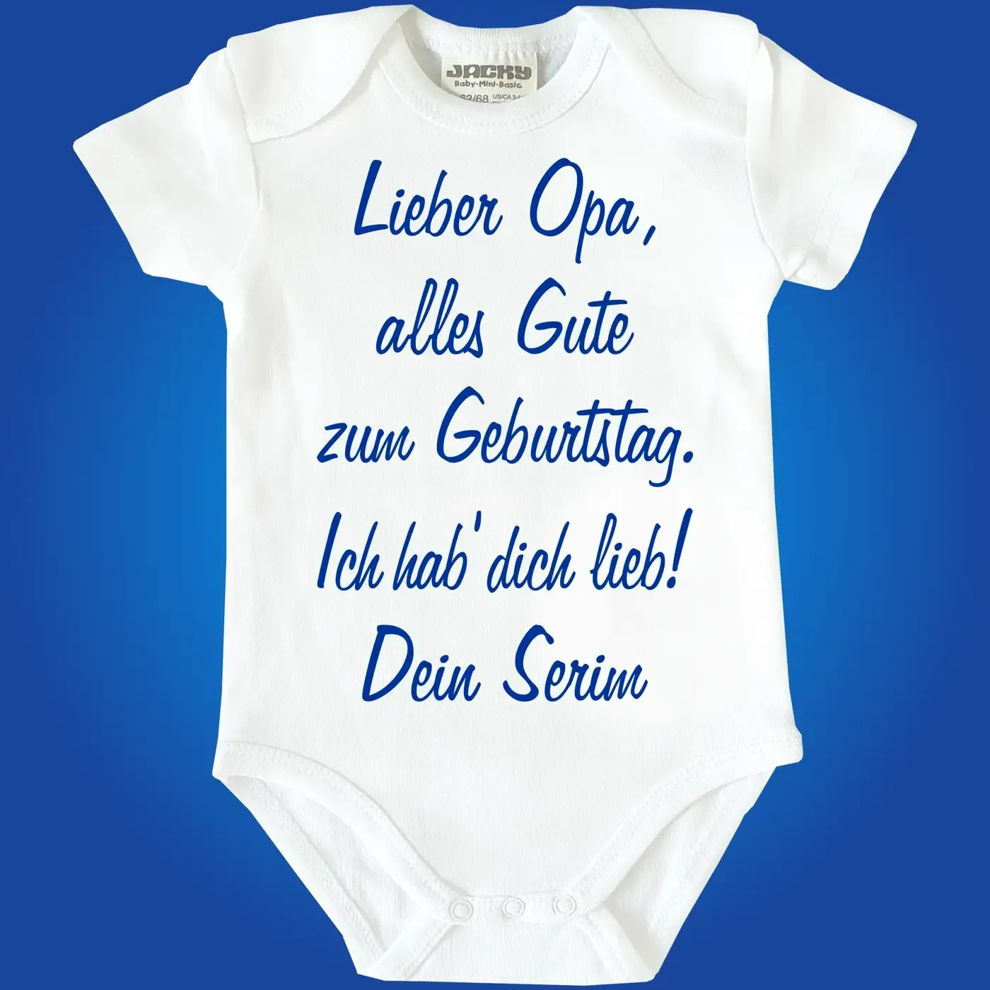 Babybody zum Geburtstag