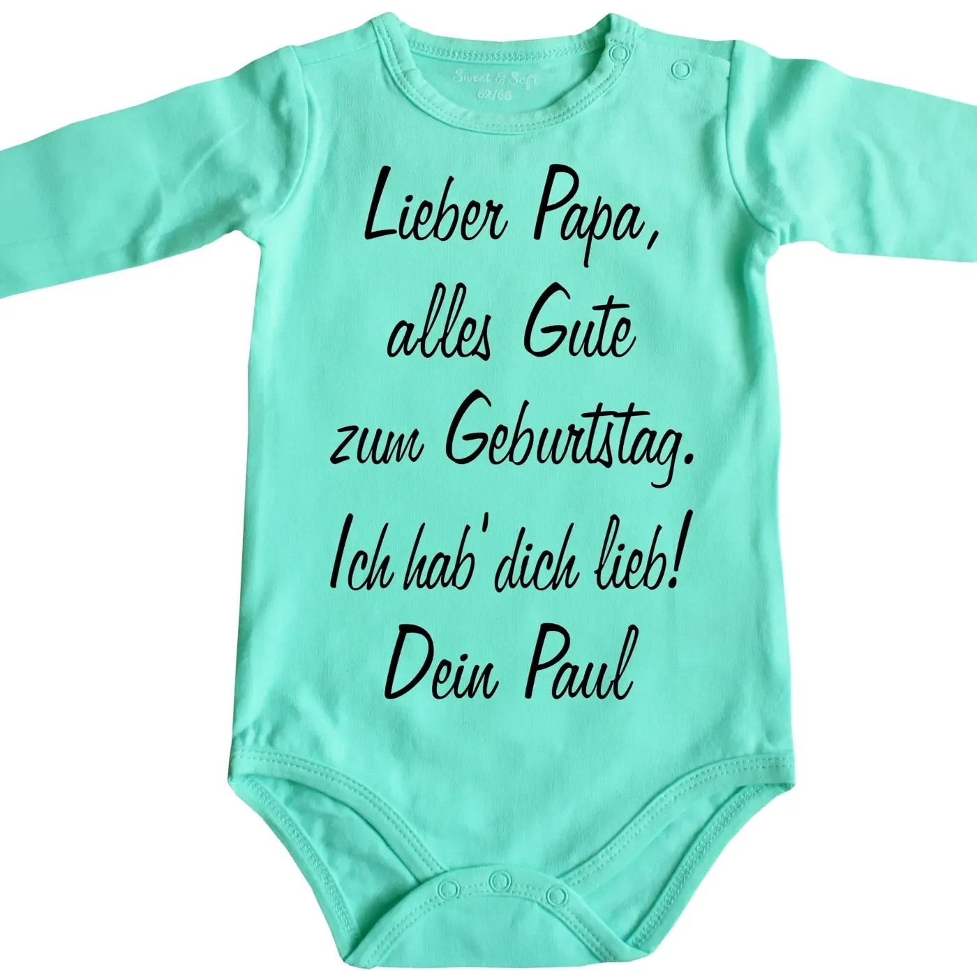 Baby-Body zum Geburtstag