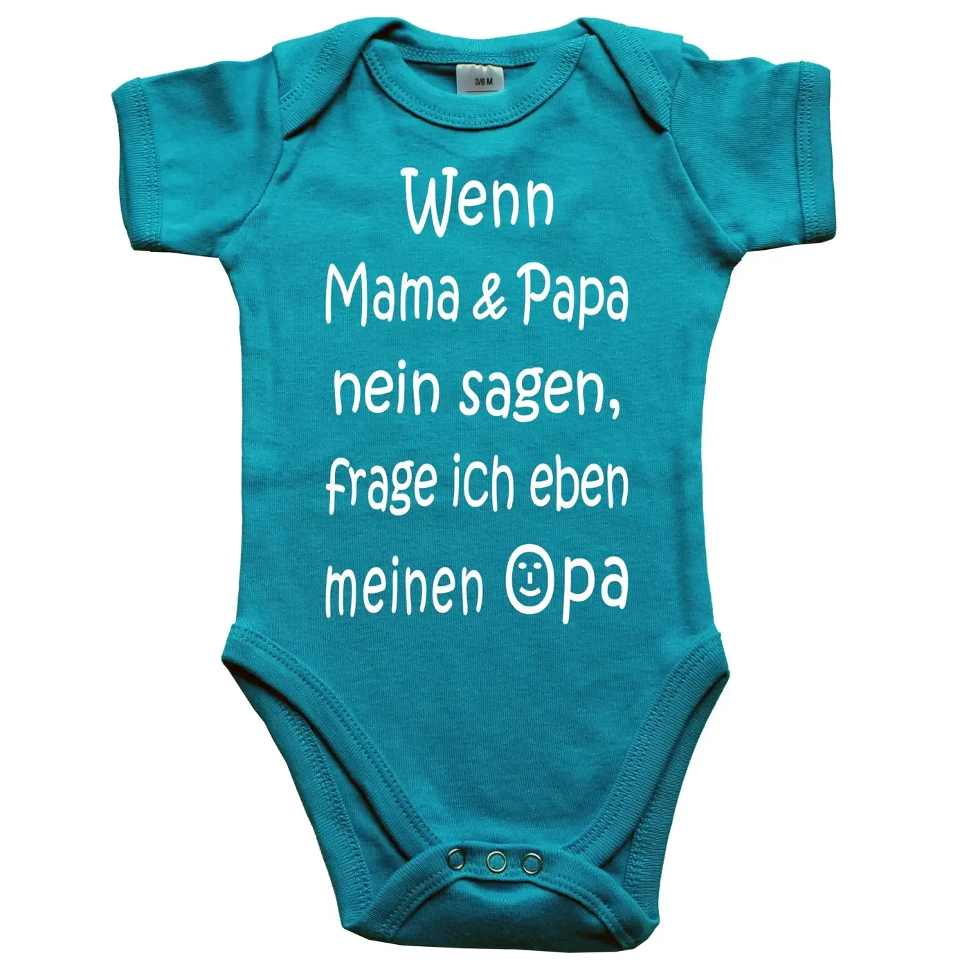 Baby-Body mit Spruch