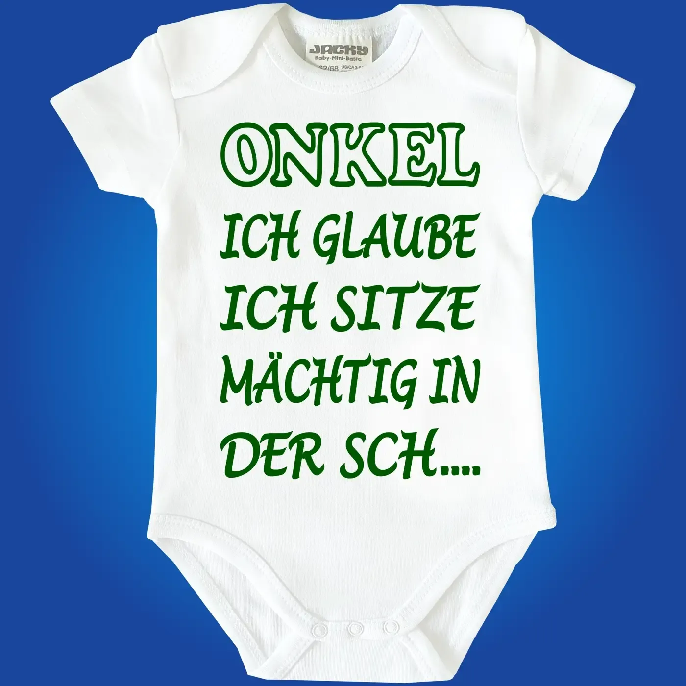 Baby-Body sitze in der scheisse