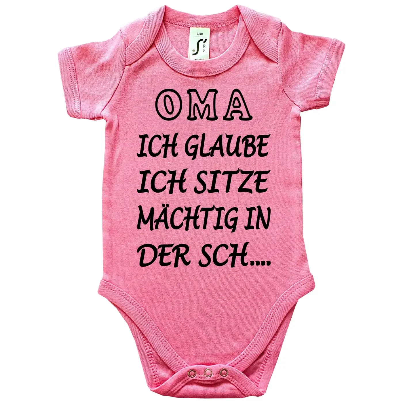 Baby-Body mit lustigem Druck