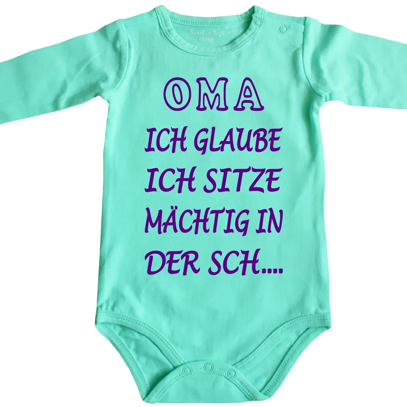 Baby-Body mit lustigem Spruch
