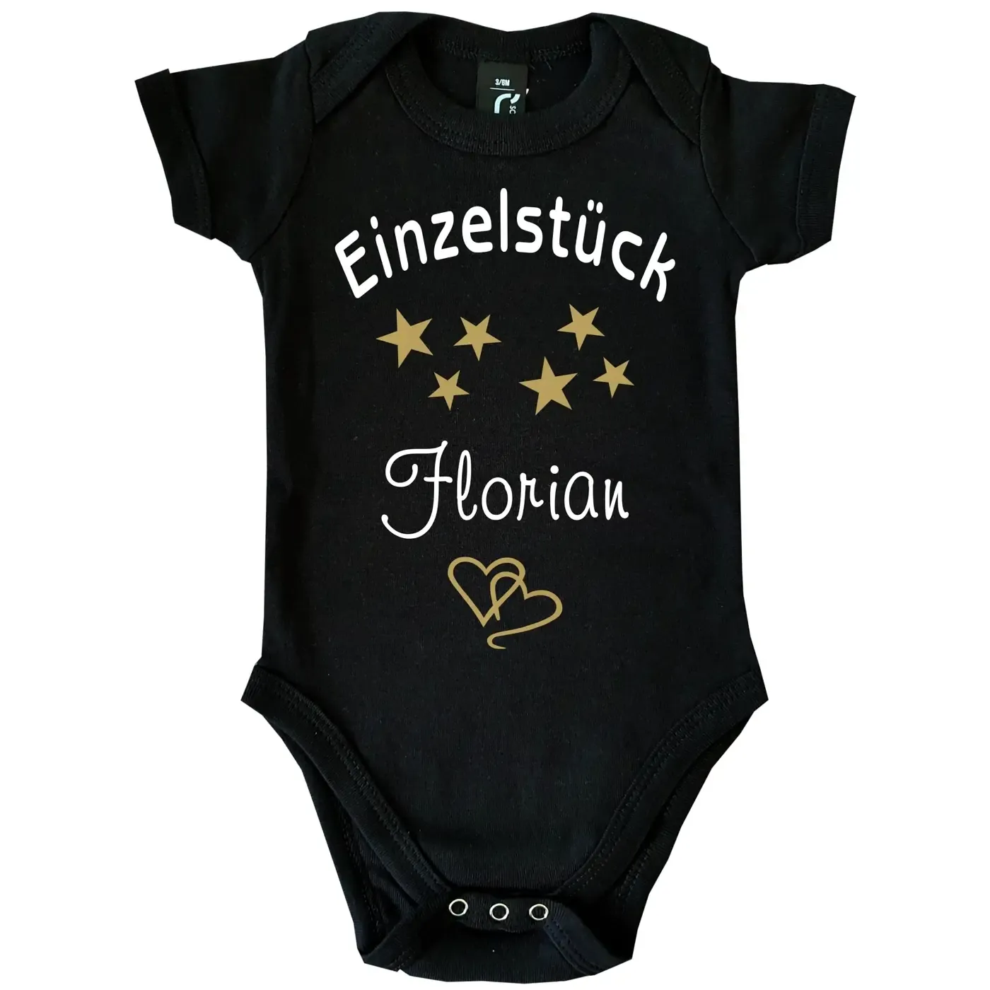 Baby-Body mit Aufdruck Einzelstück - Personalisiert