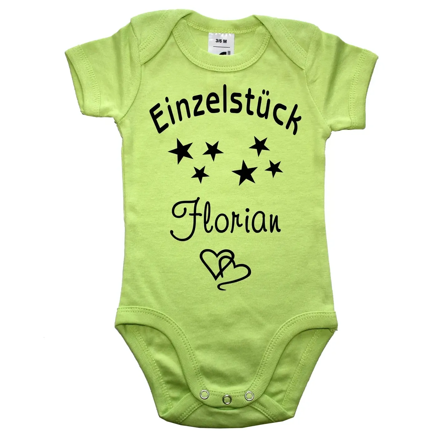 Baby Bodie mit Aufdruck Einzelstück - Personalisiert