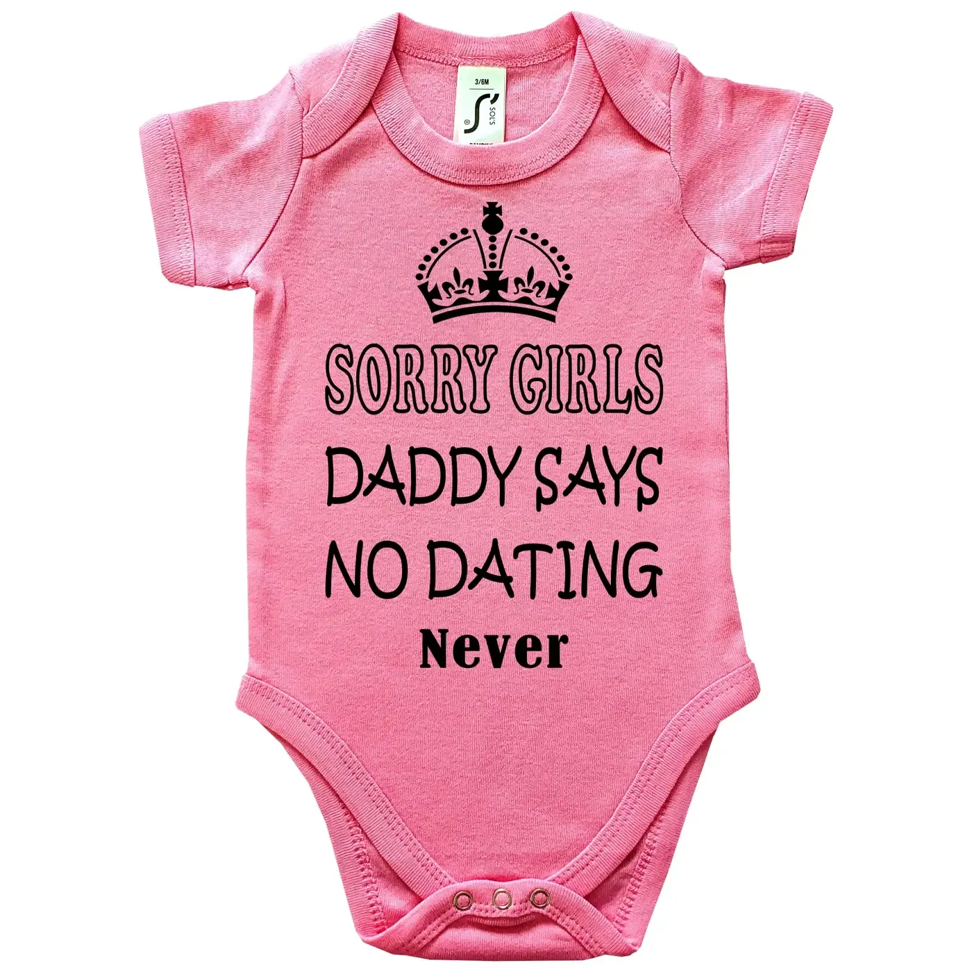 Baby Bodysuit Daddy says no Dating