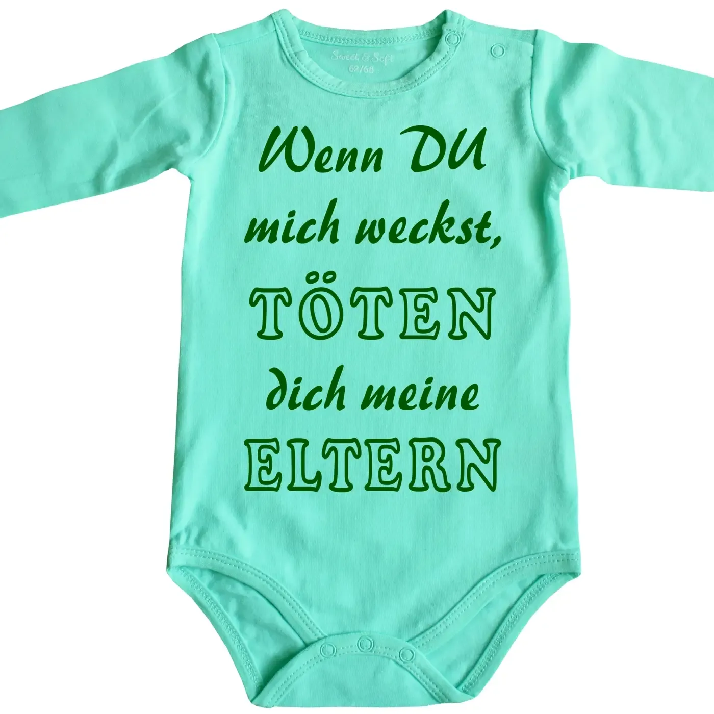 Baby-Body mit witzigem Druck