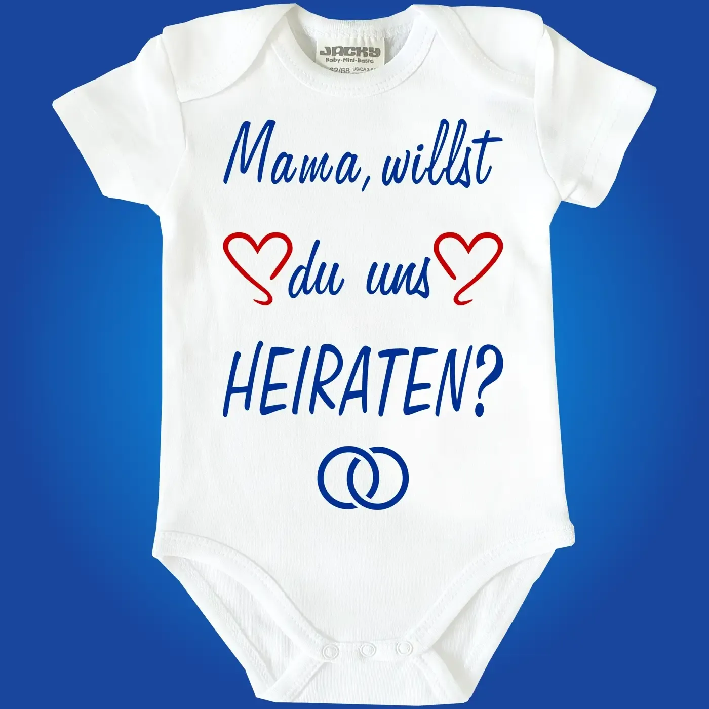 Babybody Heiratsantrag