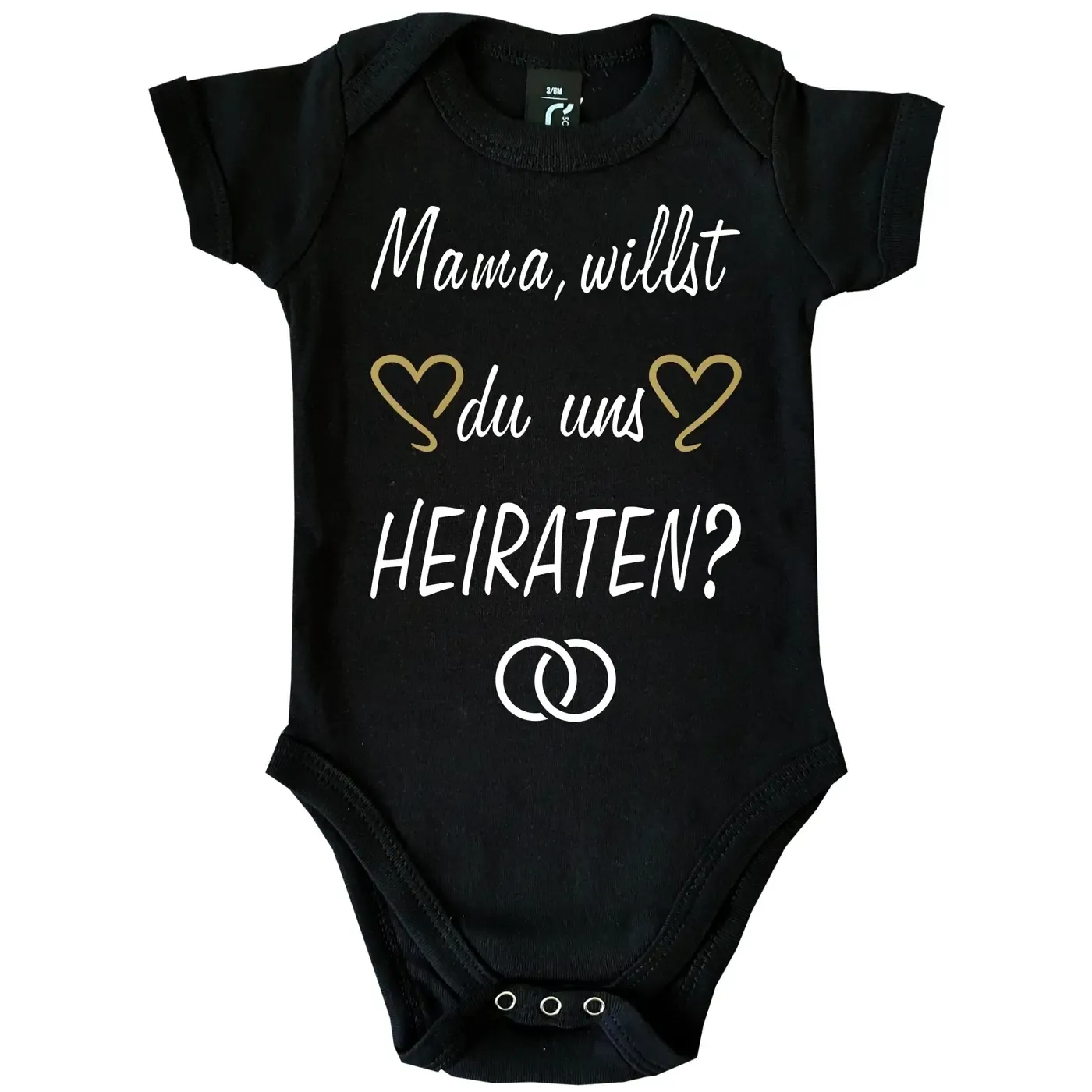 Babybody Hochzeitsantrag