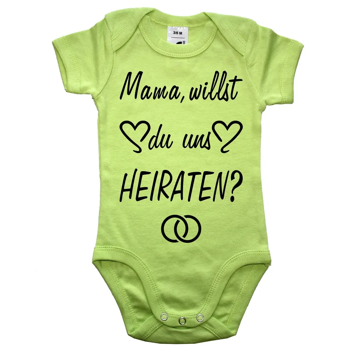 Baby Bodysuit with saying marry