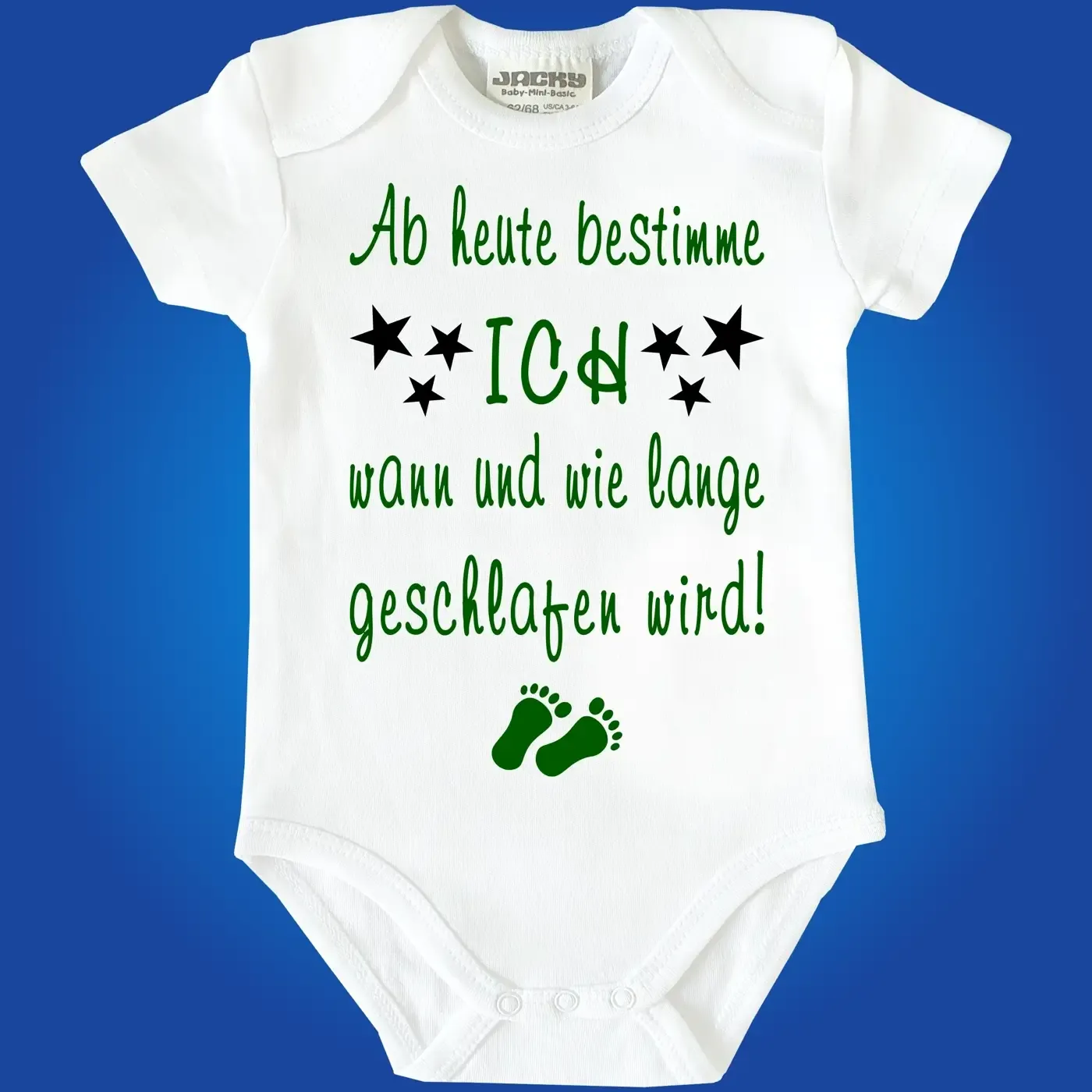 Lustiger Baby-Body mit Spruch schlafen