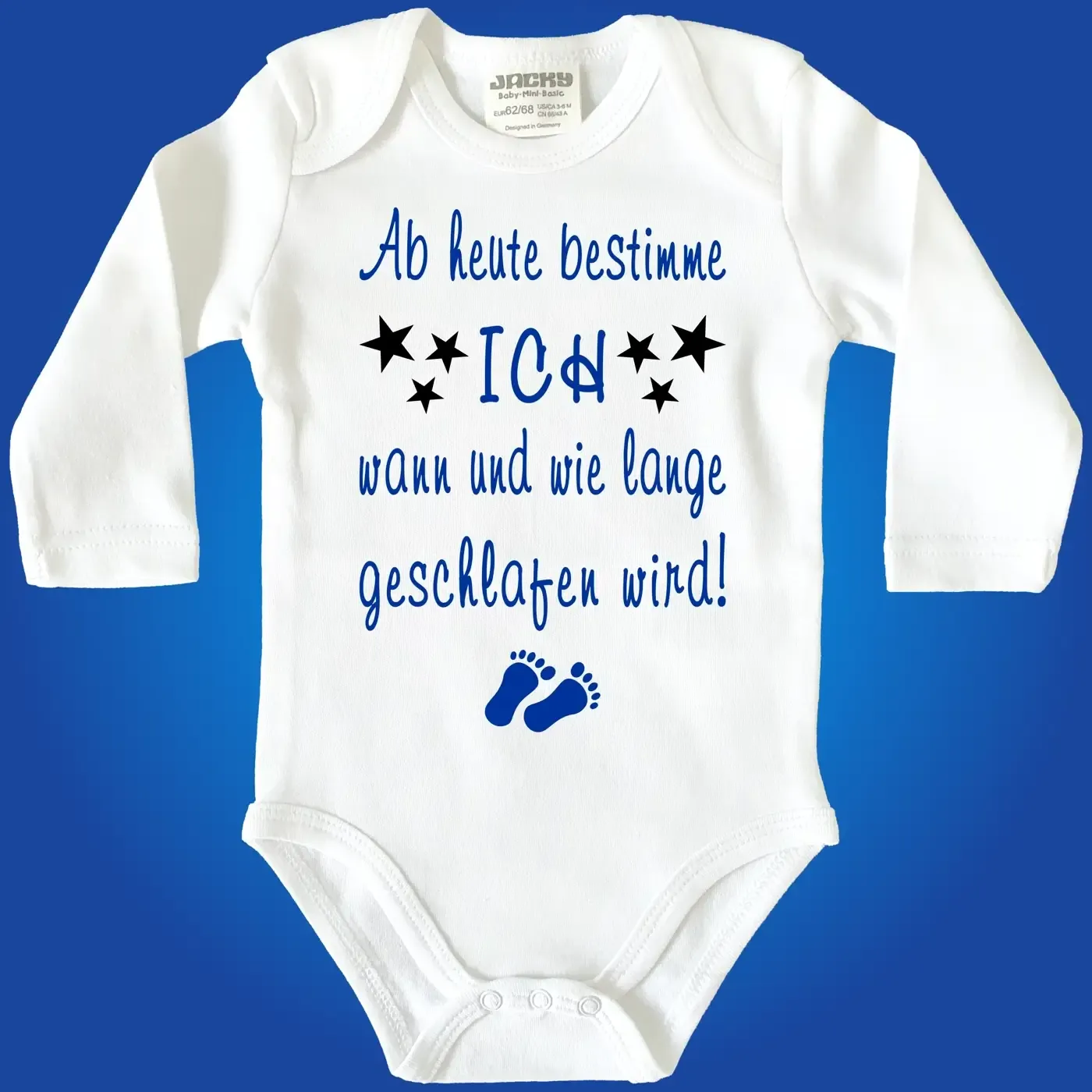 Lustiger Baby-Body mit Spruch