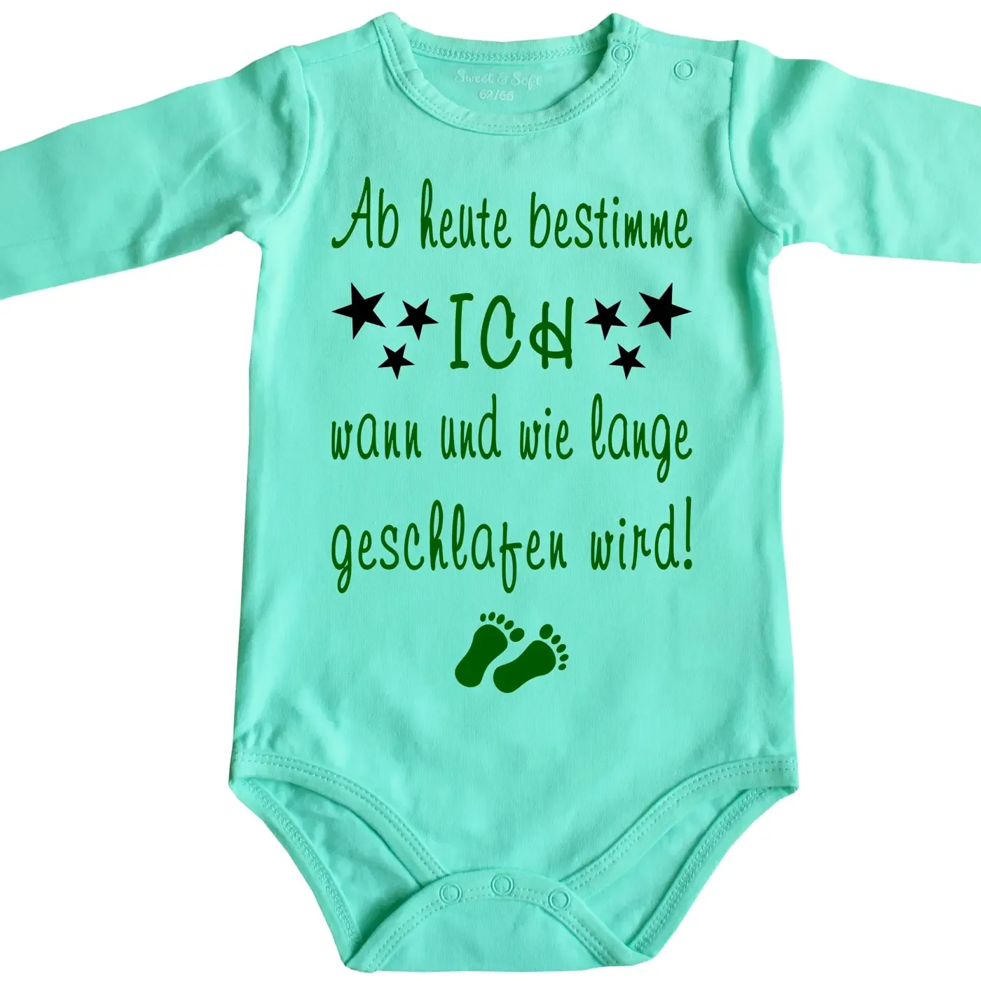Babybody mit coolen Spruch