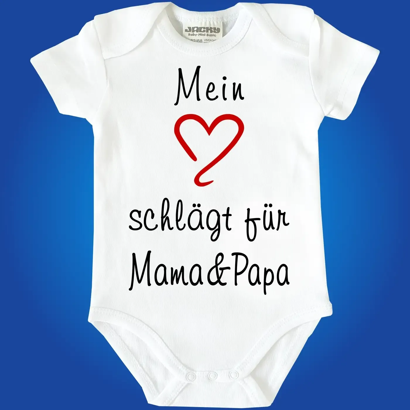 Baby-Body Mein Herz schlägt für Mama und Papa