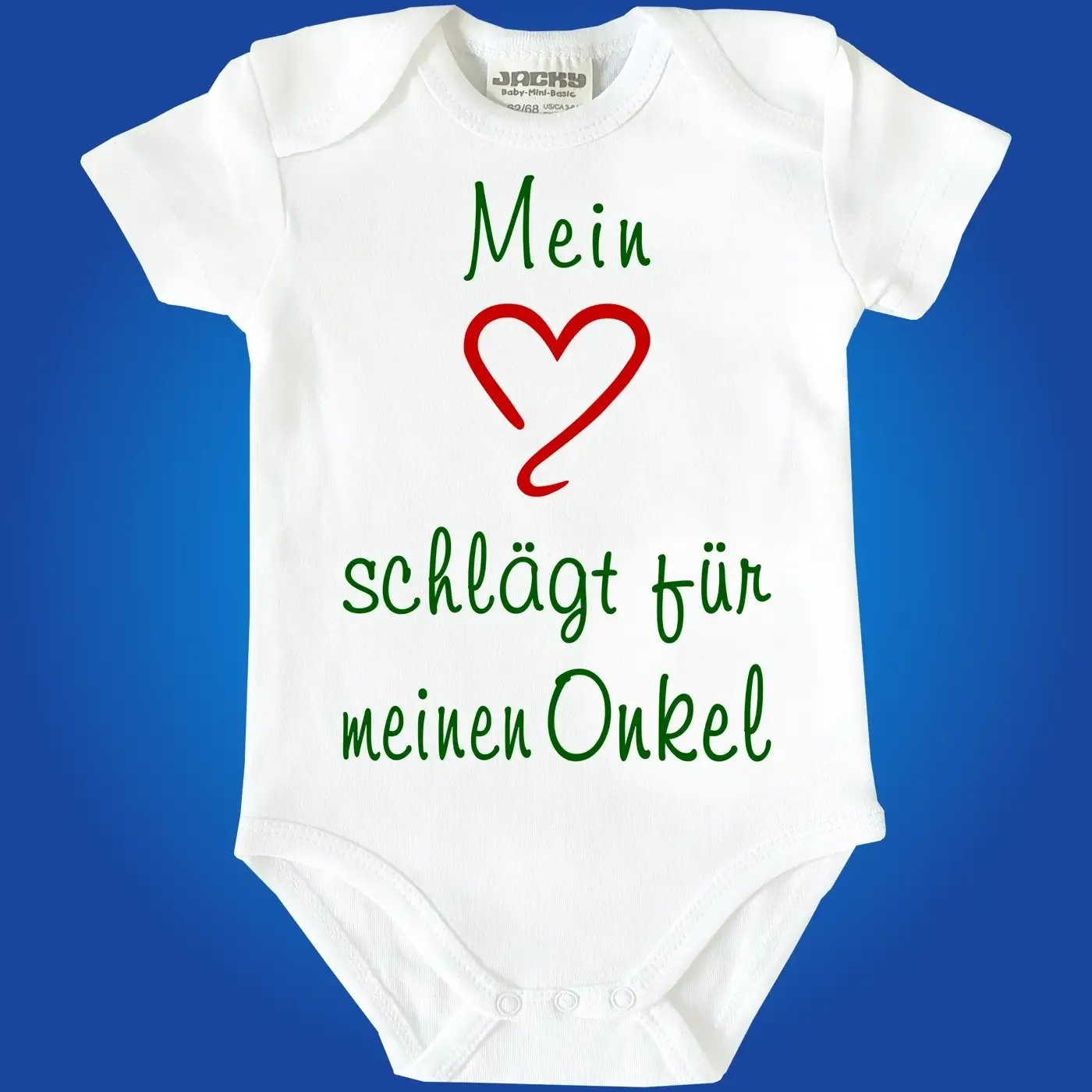 Baby-Body Mein Herz schlägt für Onkel